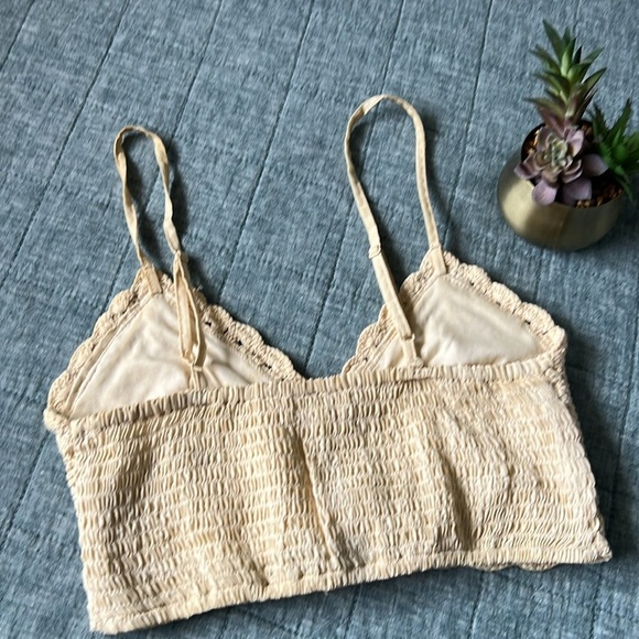 FESTIVAL Fairy Crochet Bralette 100% Cotton in Natural  | XS - Picture 2 of 5